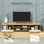 Surgener Unfinished TV Stand for TVs up to 88"