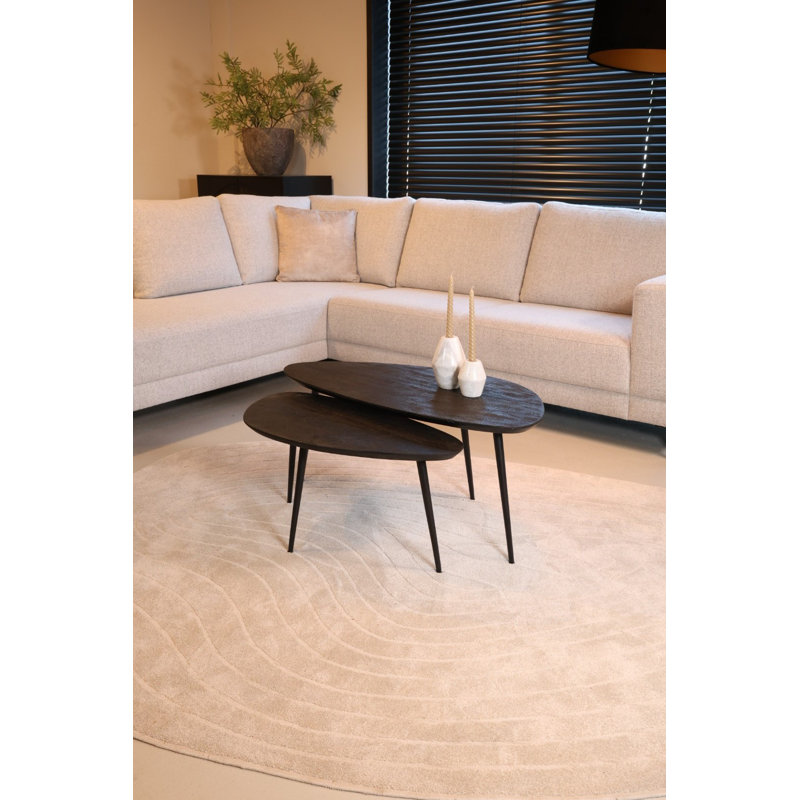 coffee table, Black