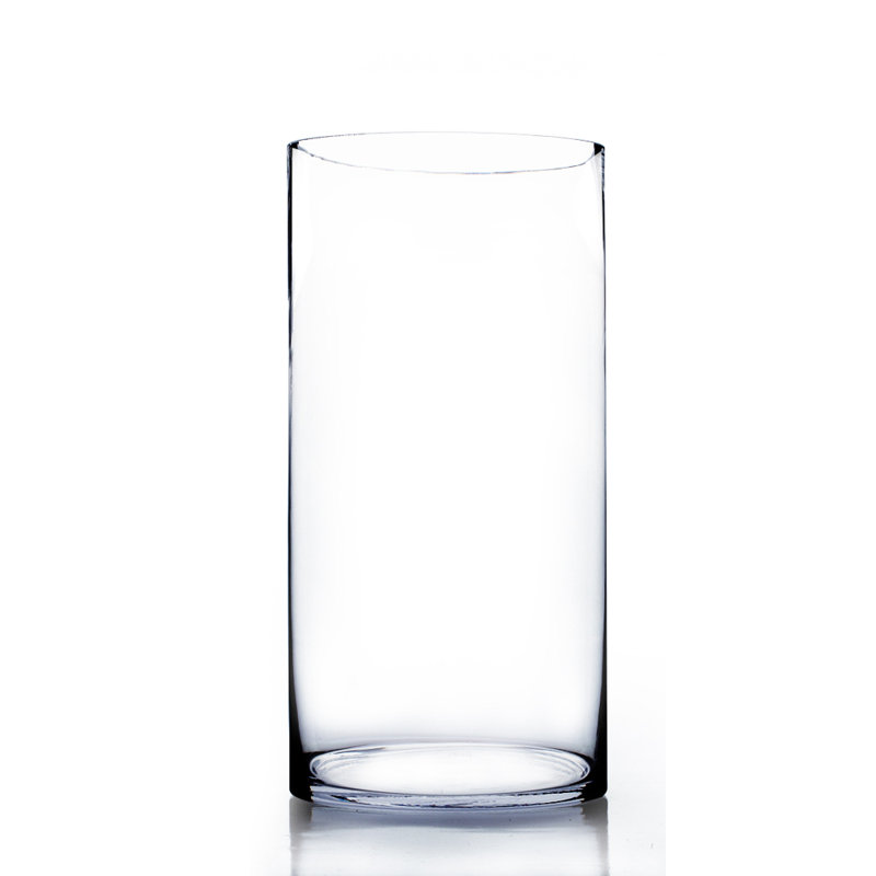 Raegan Glass Table Vase, 16" H x 7" W x 7" D