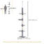 Floor to Ceiling Cat Tree Adjustable-71023649