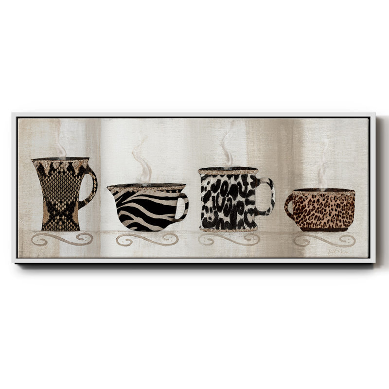 Coffee Skins II- Framed Canvas