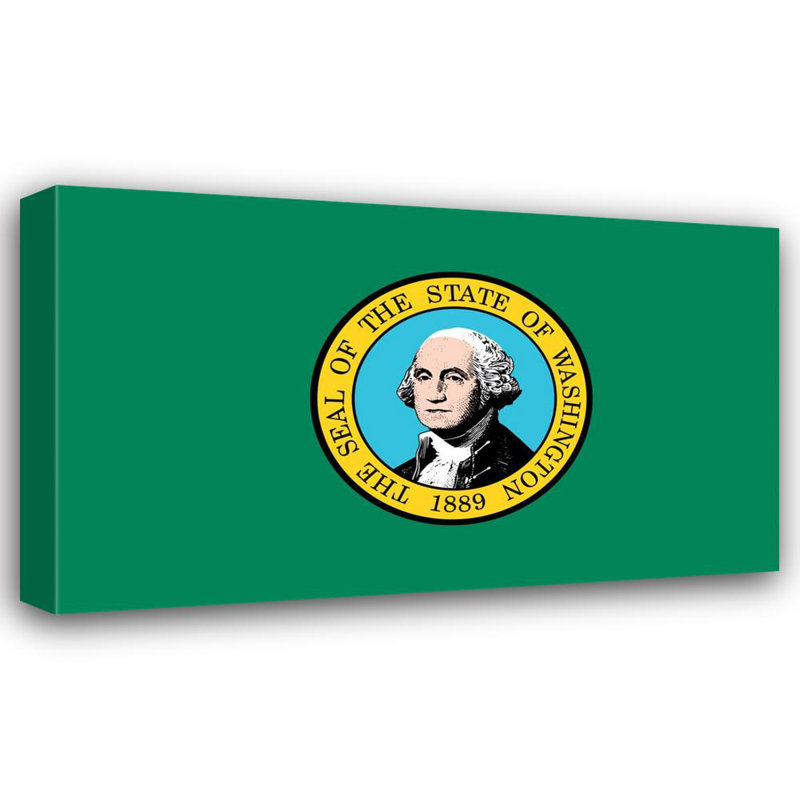 Washington State, 29" H x 48" W