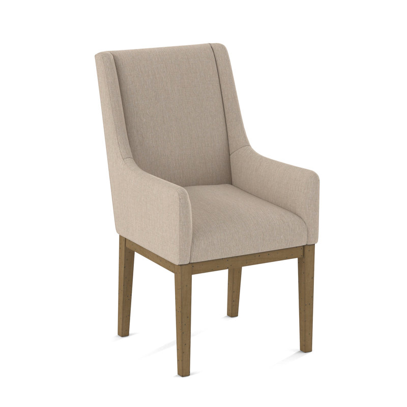 Upholstered Arm Chair, 61379-86, Pecan