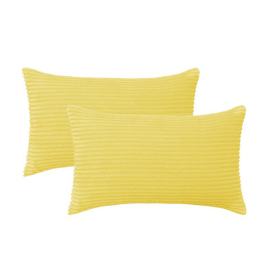 Striped Throw Pillow Cover