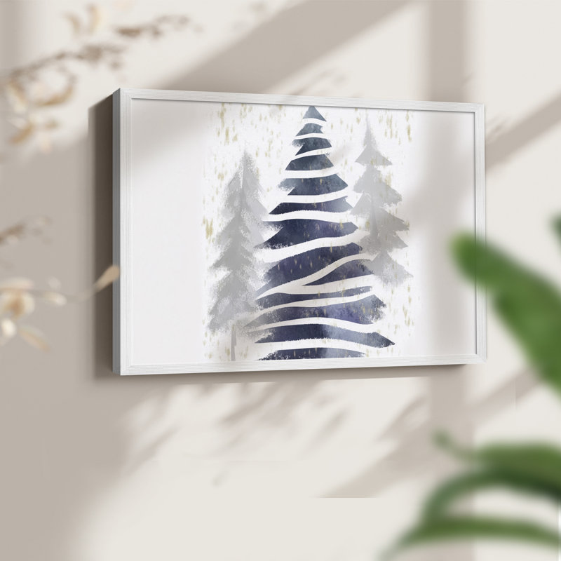 Chirstmas Art-DCCxxi - reproduction encadrée, H 8 po x l 10 po, Blanc