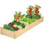 Lit de jardin surélevé en bois Olivers
