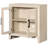 Farmhouse TV Stand For Tvs Up To 85”, Rustic Wood Entertainment Center With Adjustable Shelf, Glass Doors & Storage, Media Console Cabinet For Living Room, Bedroom, Beige-2128814171