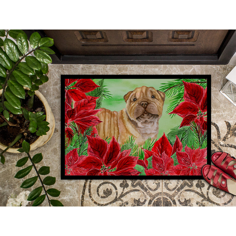 Non-Slip Outdoor Doormat, Rectangle 1'6" x 2'3"