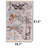 Mauve Savannah Leopard Area Rug
