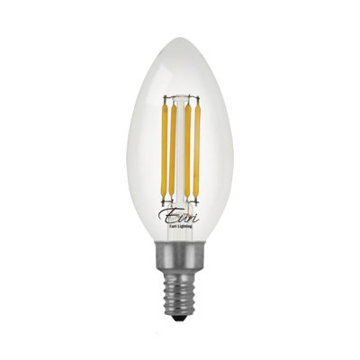 Ampoule à intensité variable 5,5 watts B10 E12 / candélabre