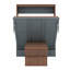Lit escamotable avec bureau escamotable Murphy-1117305140