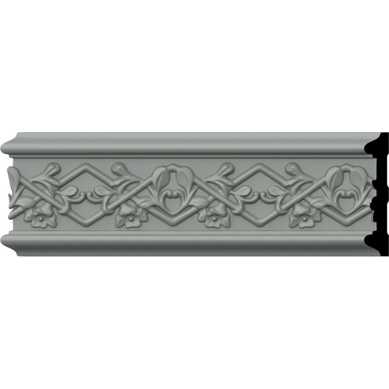 Federal with Flowers Panel Moulding