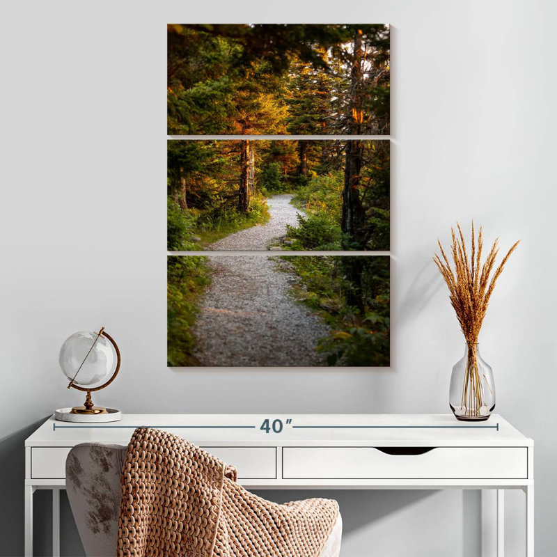 Alvord Wooded Path, 32" H x 20" W