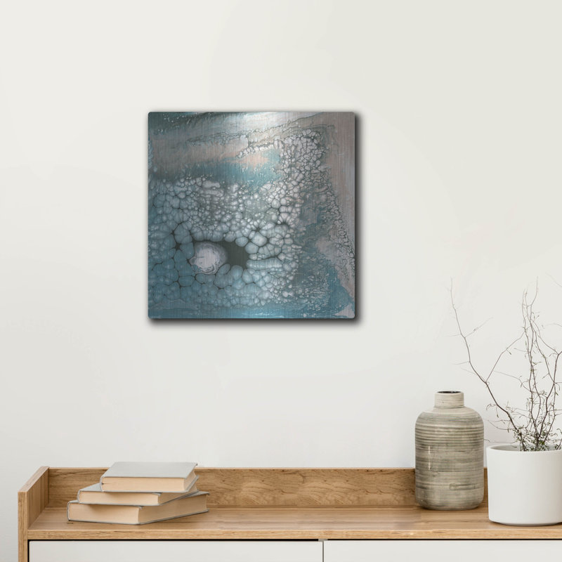  'Supernatural 1' by Alicia Ludwig Metal Wall Art, 12" H x 12" W