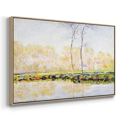 Les rives de la rivière Epte à Giverny, 1887, reproduction d'art sur toile