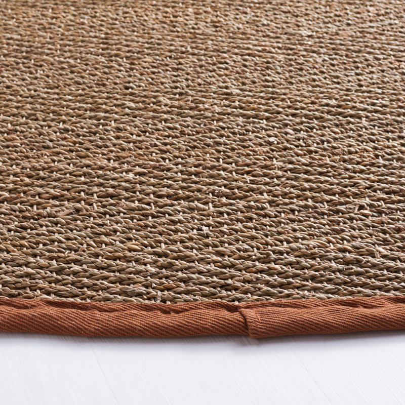 Auckland Brown/Tan Area Rug, Rectangle 9' x 12'