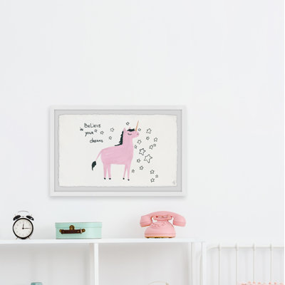 Dounton 'Unicorn Dreams' Framed Print