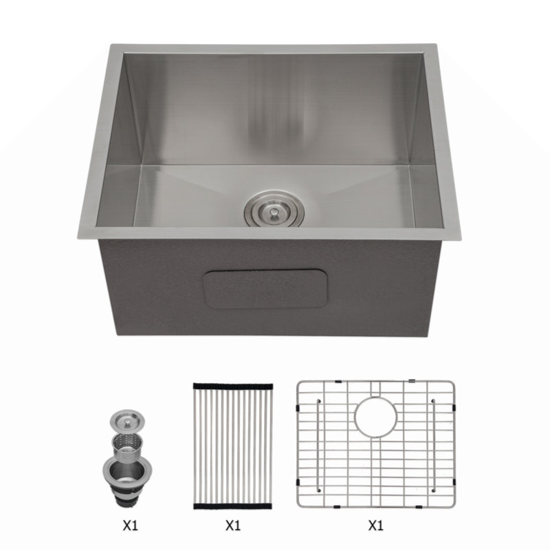 Laundry Sink - 23X18x12" Undermount Laundry Sink