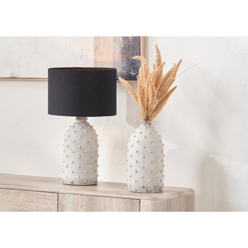 Handmade Stoneware Table Vase, Grey