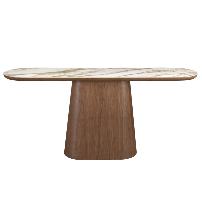 45cm Marble Top Console Table