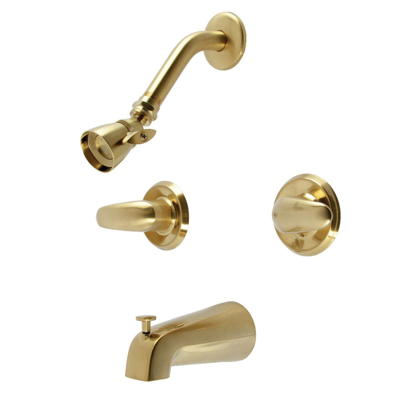 Robinet de douche en laiton Legacy, Laiton brossé