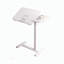 Support mobile pour ordinateur portable avec plateau réglable en hauteur, table de lit pour lit et canapé, coffre-fort et design polyvalent, blanc-121068402