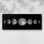 Phases lunaires - Toile tendue avec châssis - Prêt à accrocher-107467085