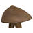 Twist Solid Wood Counter Stool