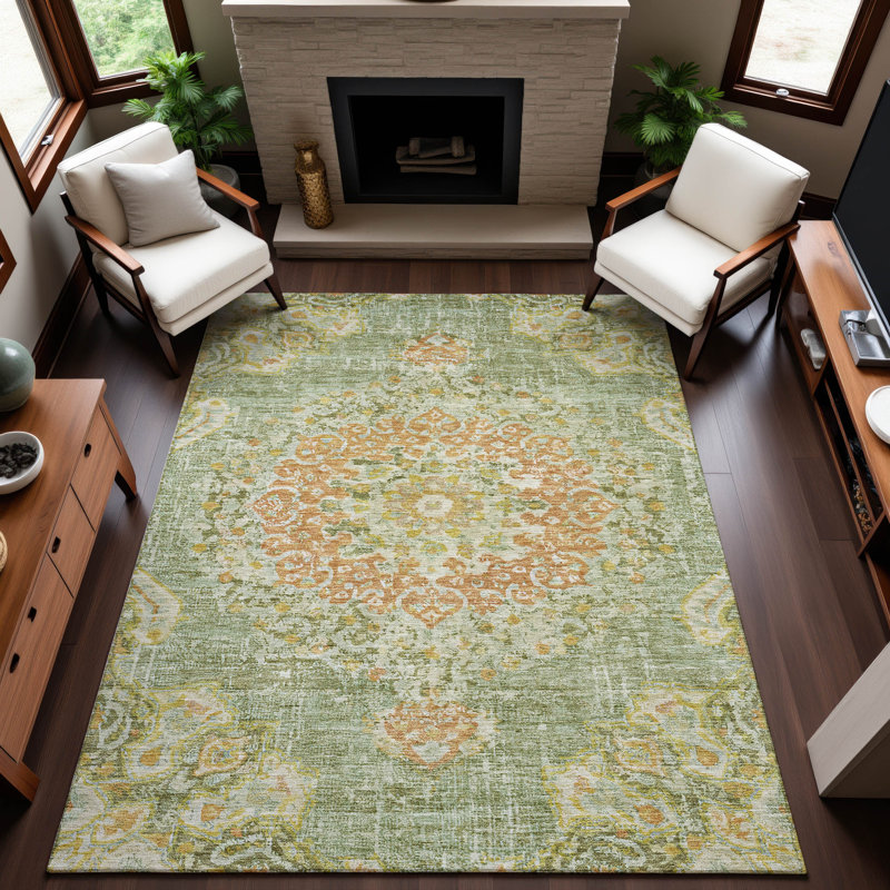 Tapis universel de qualité supérieure lavable à la machine Kelton AMF1236, Rectangle 5 pi x 7 pi 6 po