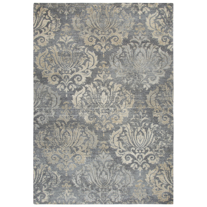 Thora Wool Floral Indoor Rug, Rectangle 10' x 13'