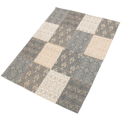 Helaine Chenille Geometric Indoor Rug