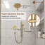 Système de douche complet à pression équilibrée à 2 fonctions Calliope (valve brute incluse)-77393474