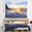 Tapisserie «Seascape Exotic Seashore Sunrise» Australie-28506444