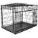 Steel Collapsible Pet Crate with 2 Doors