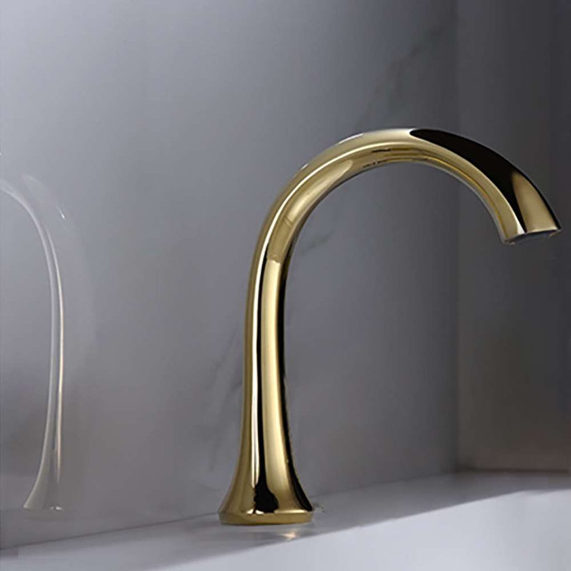 Milan Automatic Sensor Faucet Soap Dispenser Touchless Seamless Hygiene Solution Commercial, Gold
