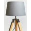 Solid Wood Tripod Lamp