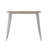 Harewood Square Commercial Indoor/Outdoor Poly Resin Restaurant Table with Steel Frame-797385366-797385364