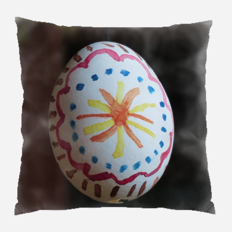Coussin d’oeuf Wozniak, Microsuède, Intérieur