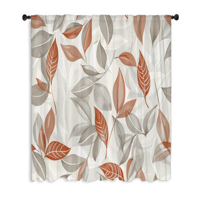 Heikea Sheer Curtain Single Panel