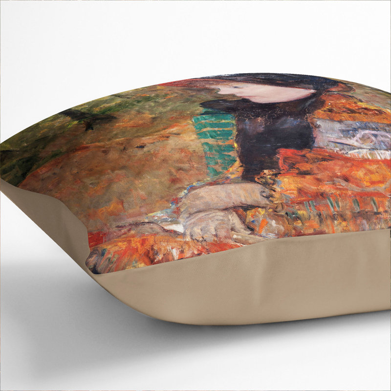 Square Cushion, 40cm H x 40cm W x 15cm D, Stone