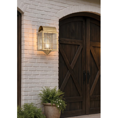 Brass Traditions - Durham - 1 Light - 17 inch - Antique Brass - Solid Brass - Sconce