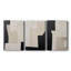 ABSTRACT Series DCXLIX - Toile tendue sur mesure - 3 pièces-844785901