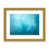 Coastal Retreat Underwater Clouds XV by - Floater Frame Print on Canvas