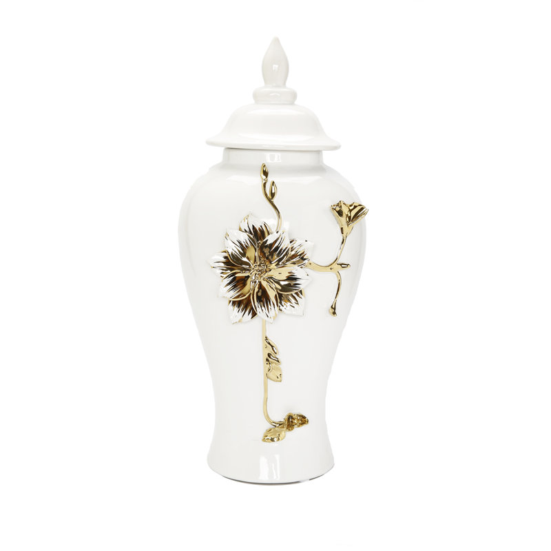 Pot de fleurs, H 25 po x l 11 po x P 11 po
