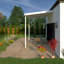 Auvent de terrasse standard en métal l 12 pi x P 10 pi-100846738