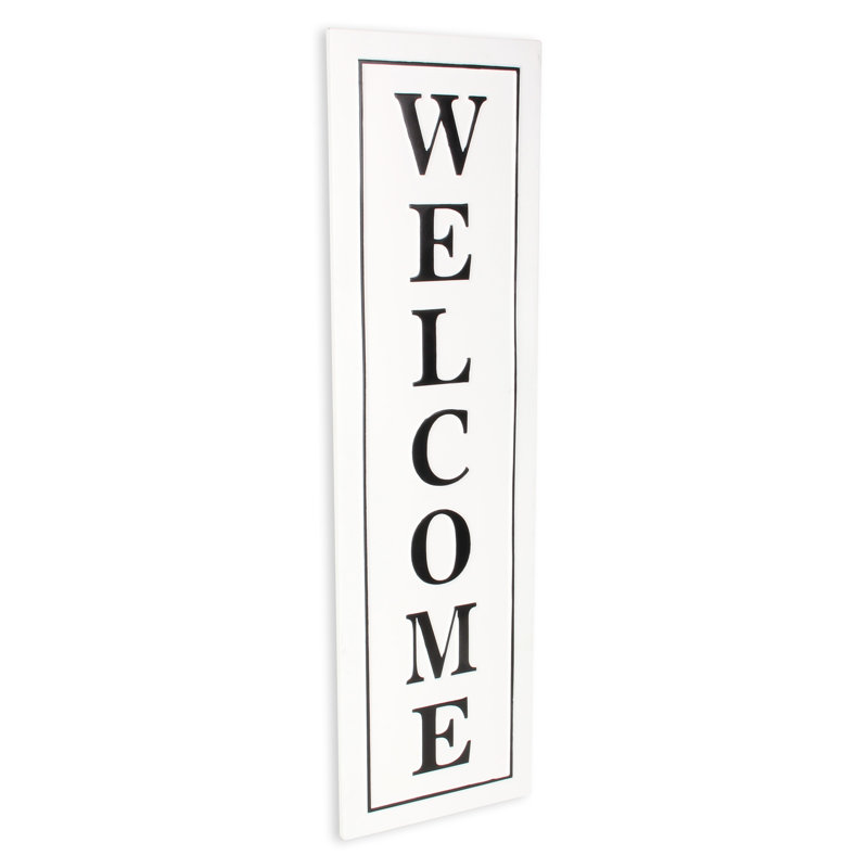 Décoration murale "Welcome"