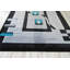 Tapis de zone turquoise abstrait 3d Kennell-2109881202