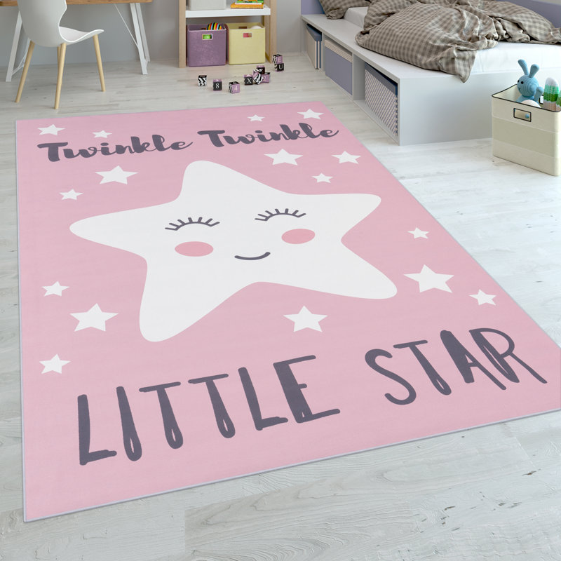Leggett Pink Rug, Rectangle 180 x 280cm