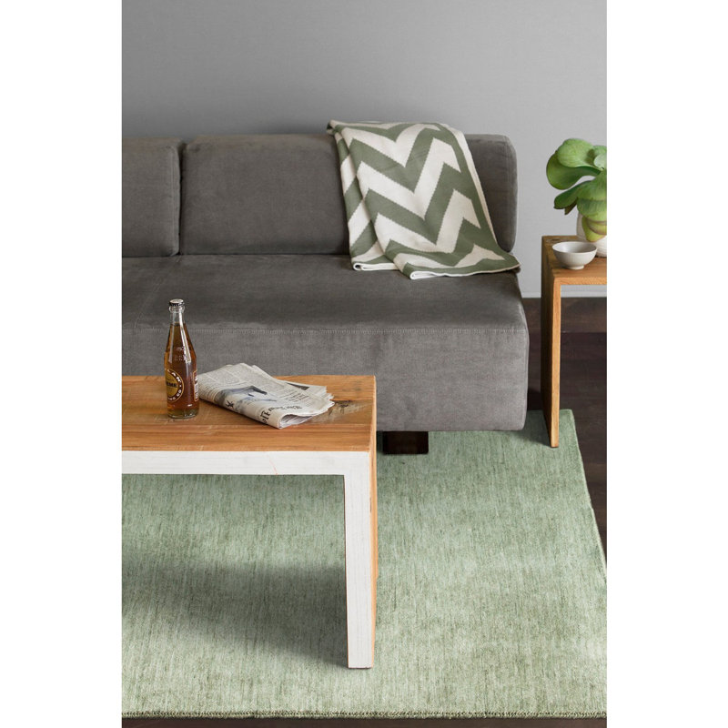 Laura Hand Knotted Wool Area Rug, 5' x 7'6"
