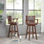 Tabouret de bar rotatif très haut Angelija-24834191